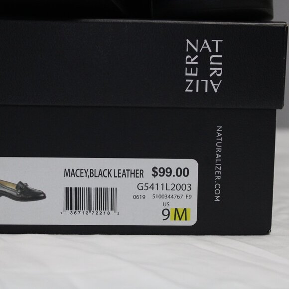 Naturalizer Women's Leather Shoes Size 9M - Macey - Picture 7 of 16